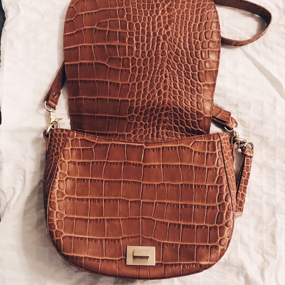 Brahmin Melbourne collection cross body saddle bag - Picture 5 of 8